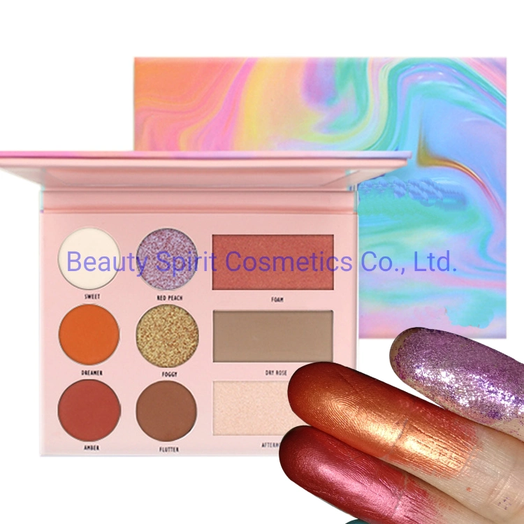 OEM High Pigment Eyeshadow Face Highlighter Makeup Palette Cosmetics Kit