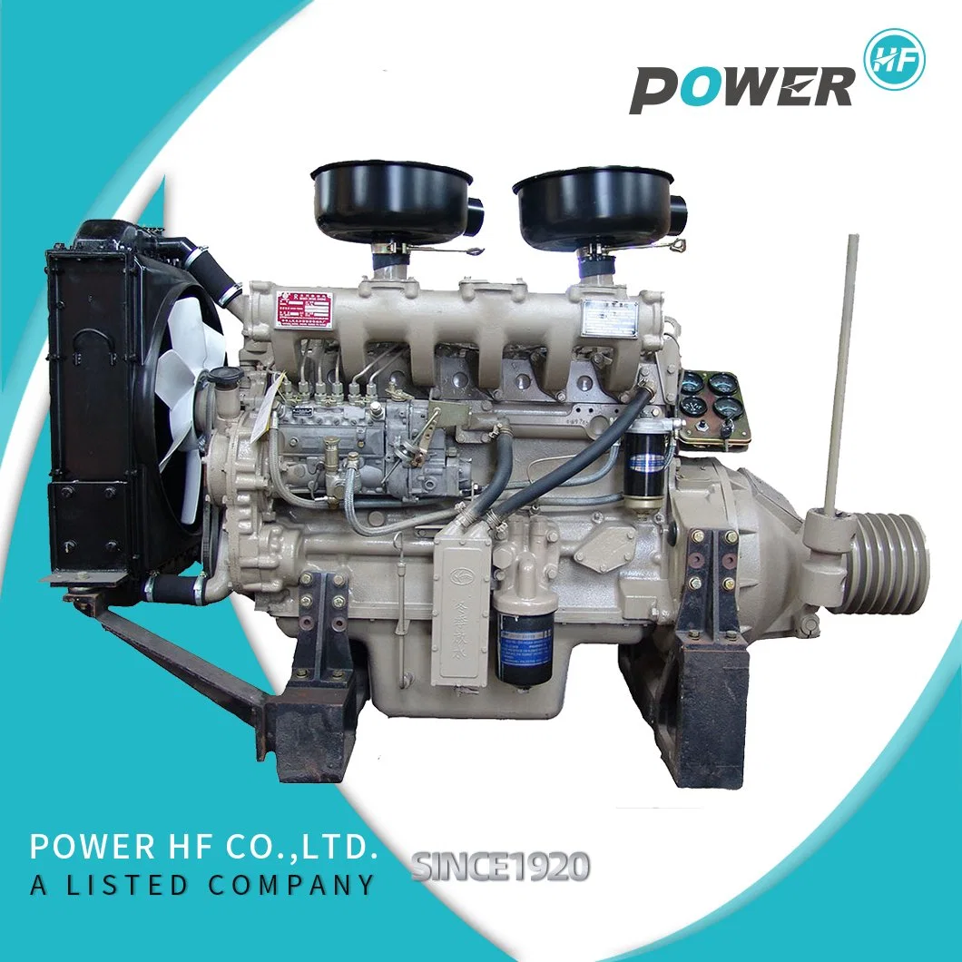 4-Stroke 2 Cylinder Industrial Electric Diesel Engine for Stationary Equipment and Tractor