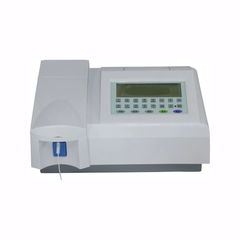 Semi-Auto la chimie du sang d'équipements de tests de sang de l'analyseur analyseur de biochimie médicale