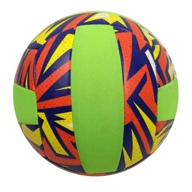 High quality/High cost performance Custom Soft Touch Neoprene Machine Stitched Outdoor Indoor Official Size 5 Beach Training Volleyball Ball