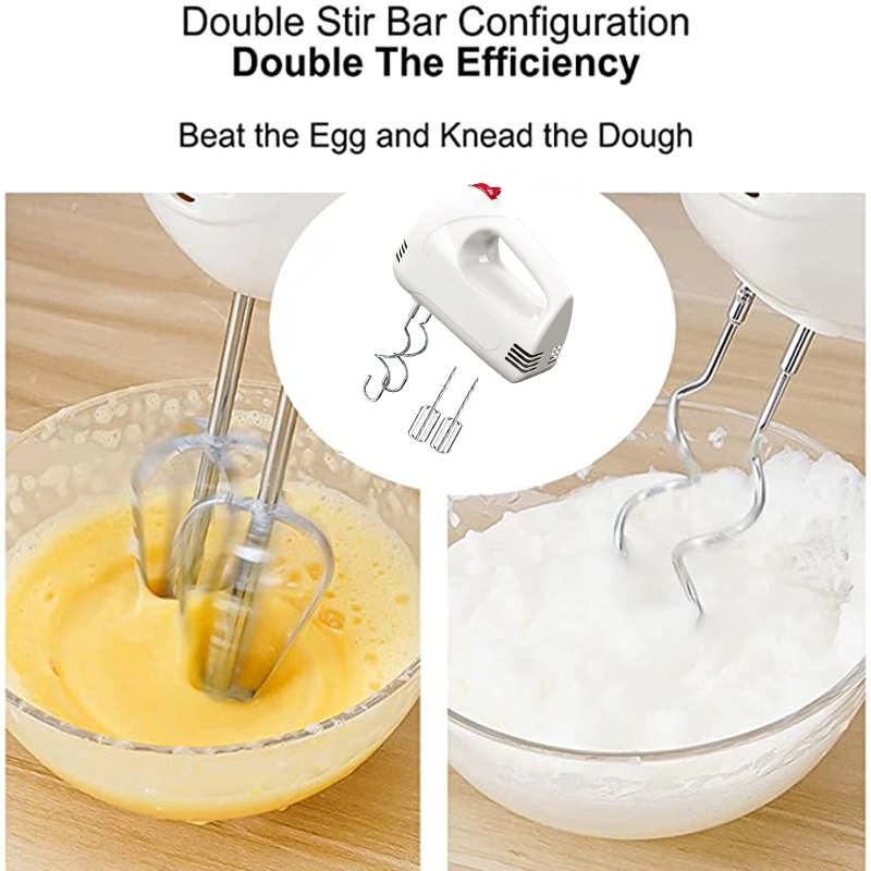 Factory Direct Mixer Machines with Dough Hooks and Beater Electric Hand Mixer