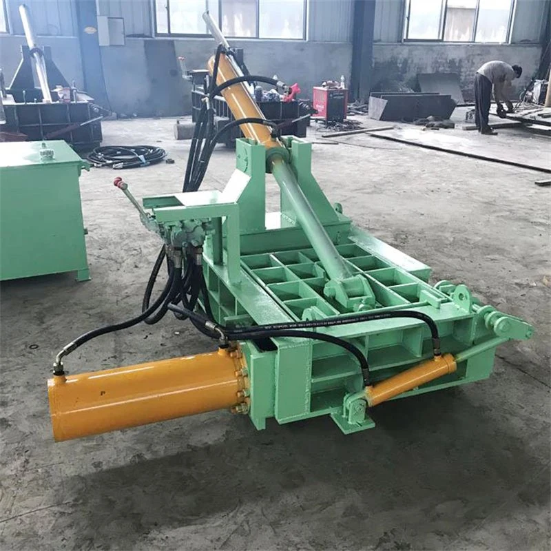 Metal Slag Briquetting Machine Waste Aluminum Products Drink Can Flattening Machine