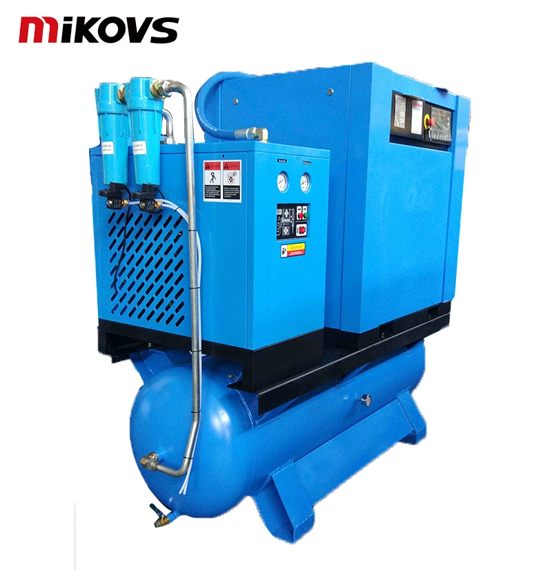 55kw Factory Belt Drive Easy Operation Screw Made in China Best Quality Electric De Ar Automotivo All-in-One Air Compressor