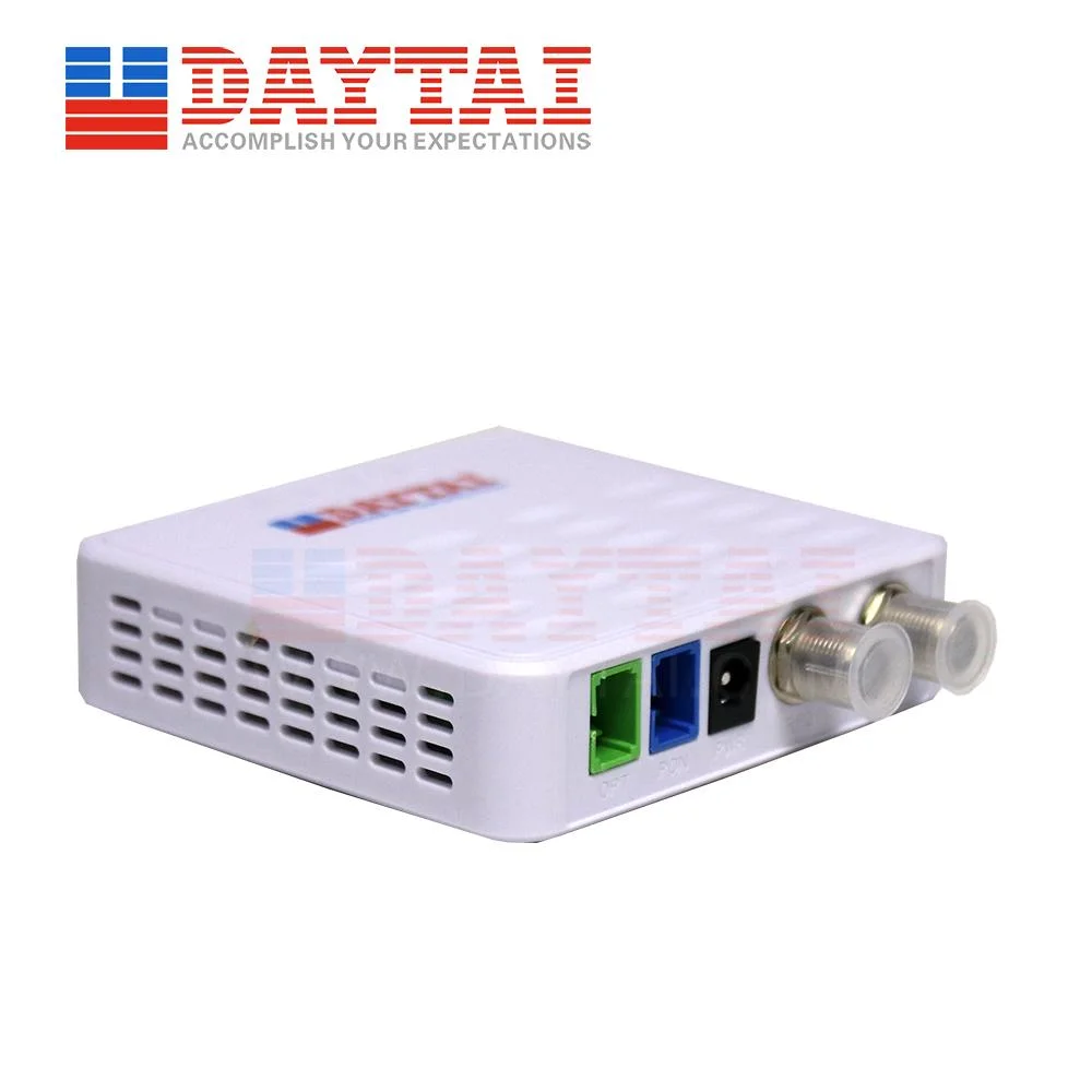 Nouveau produit Recommander active 1550nm CATV Noeud FTTH optique Mini-récepteur optique avec WDM