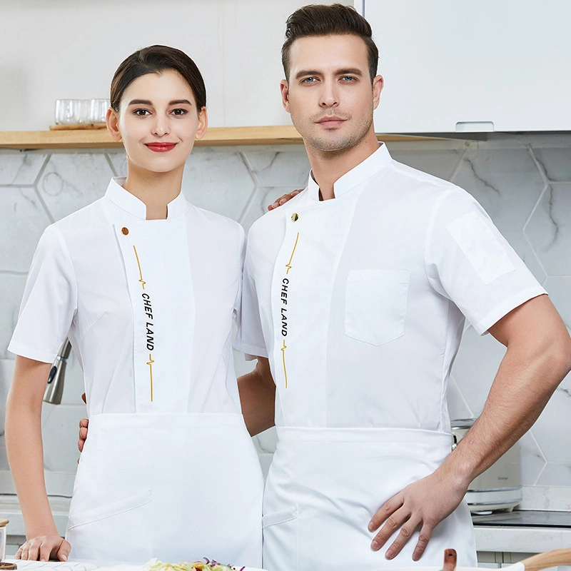 Best Price New Fashion Restaurant Hotel Chef Clothes Uniform Apron