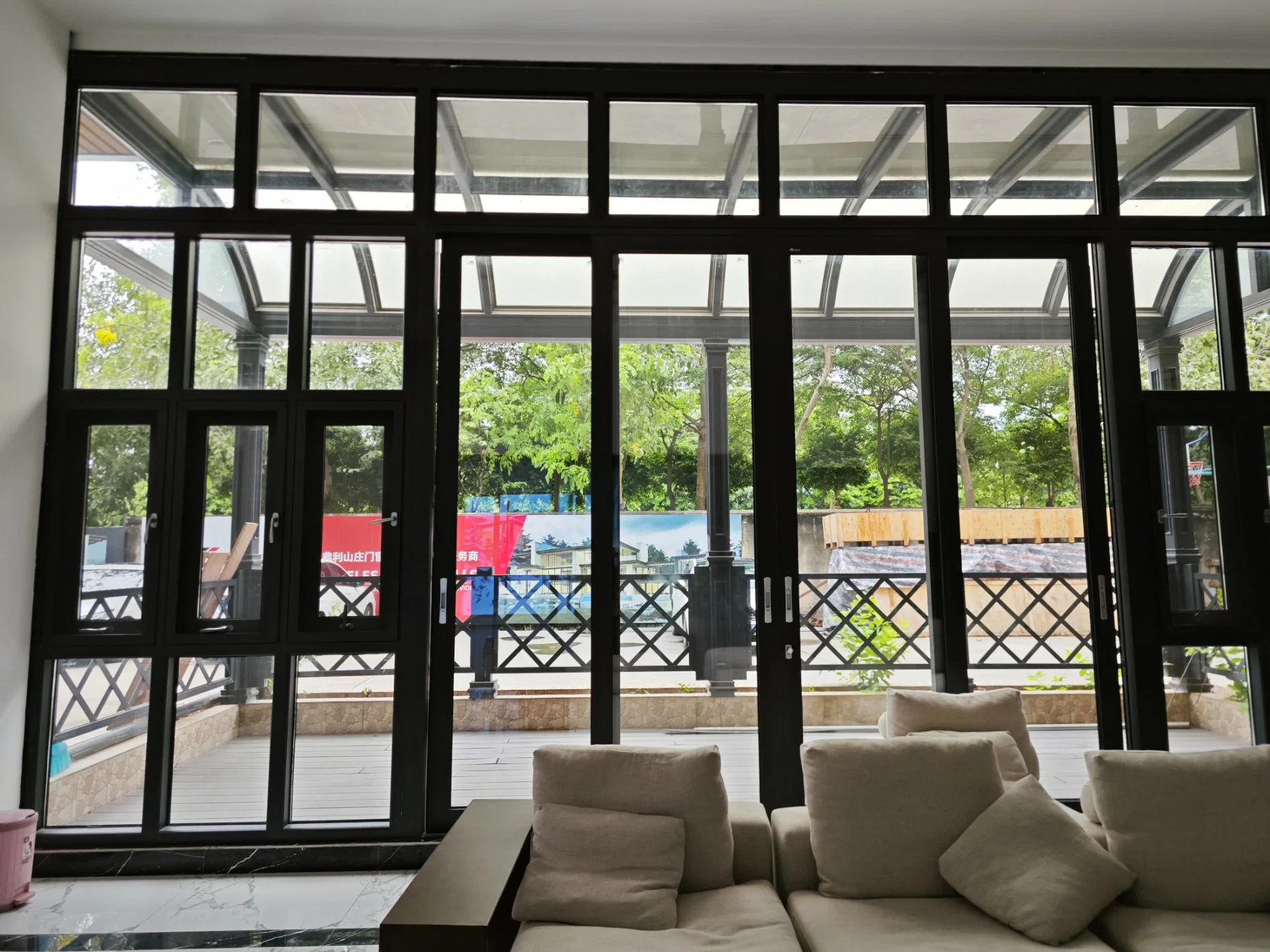 Sixinalu Aluminum Profile Water Proof Home Used Project Awning Casement Window