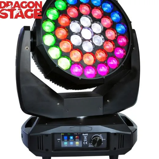 Dragonstage 37*15W Wash Lighting Equipment Moving Head LED