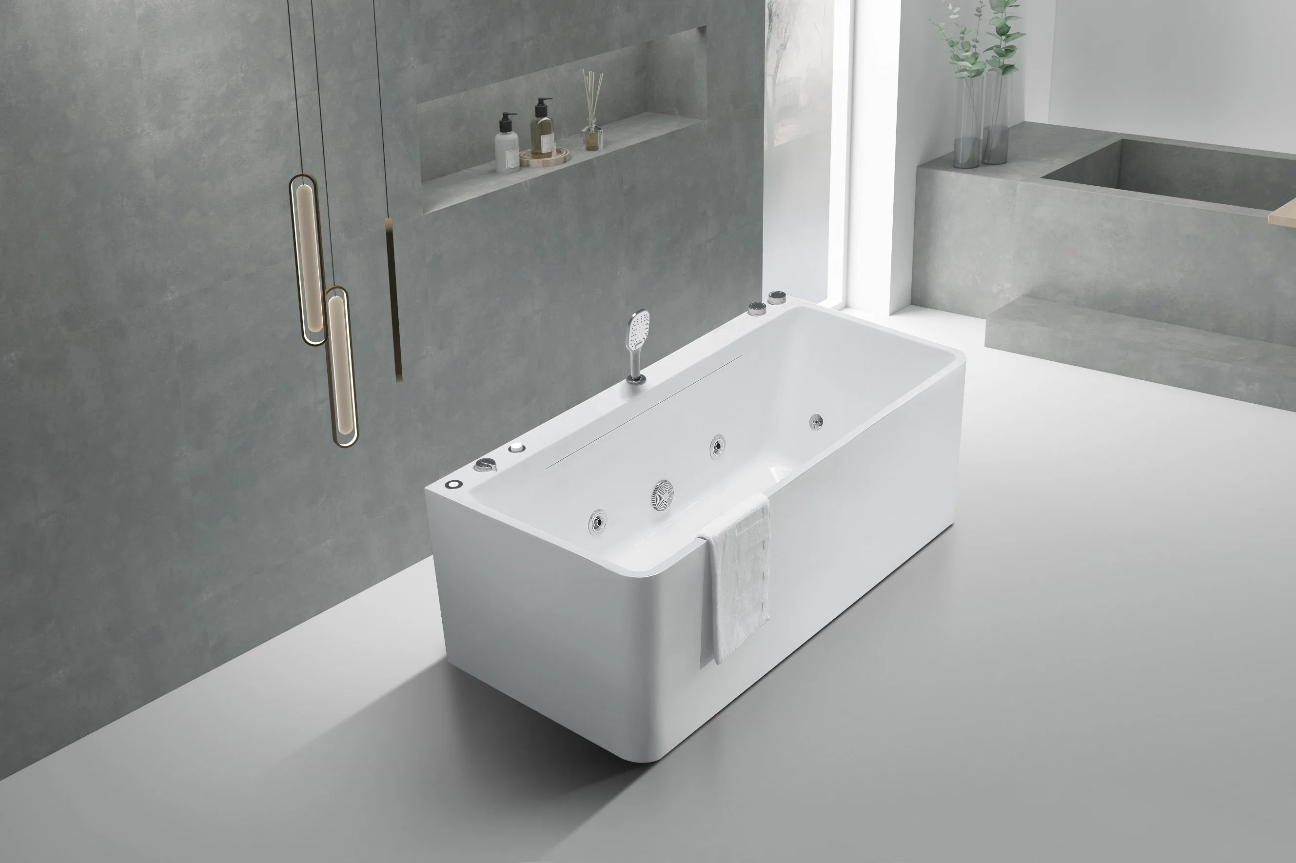 Freestanding Acrylic Bathtubs / Massage Whirlpool Bathtubs / SPA / K1313