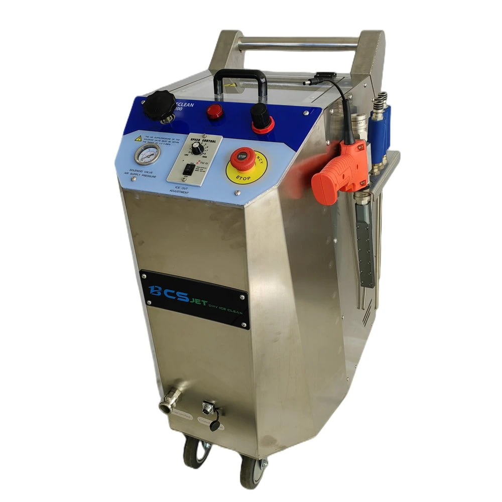 Adhesive Removal Dry Ice Machine Cleaning Blasting Jet Industrial Dry Ice Jet Equipment