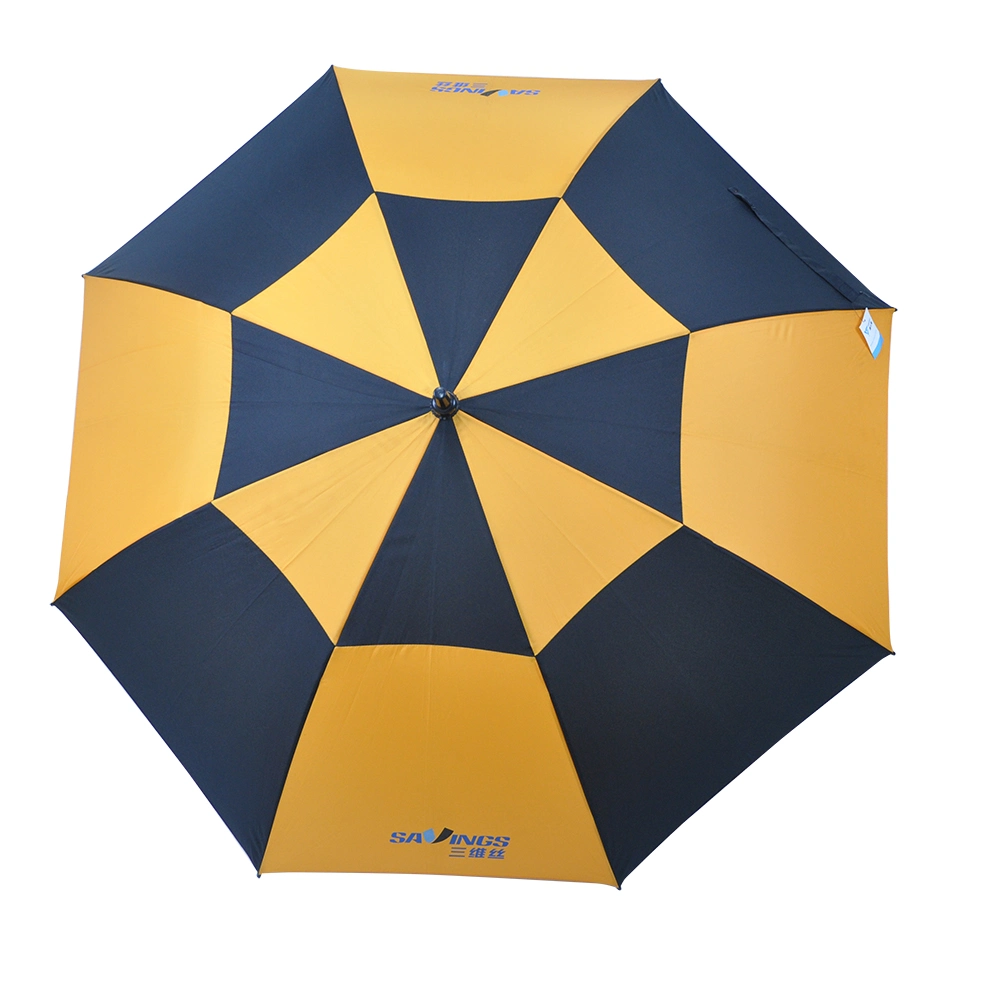 New Brand Windproof UV Sun Golf Umbrella Big Size Promotion Custom Print Golf Umbrella Sale for Man