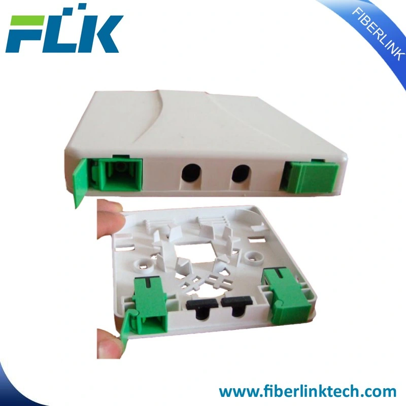 FTTH Gpon ONU Indoor Plastic Fiber Optic Termination Box