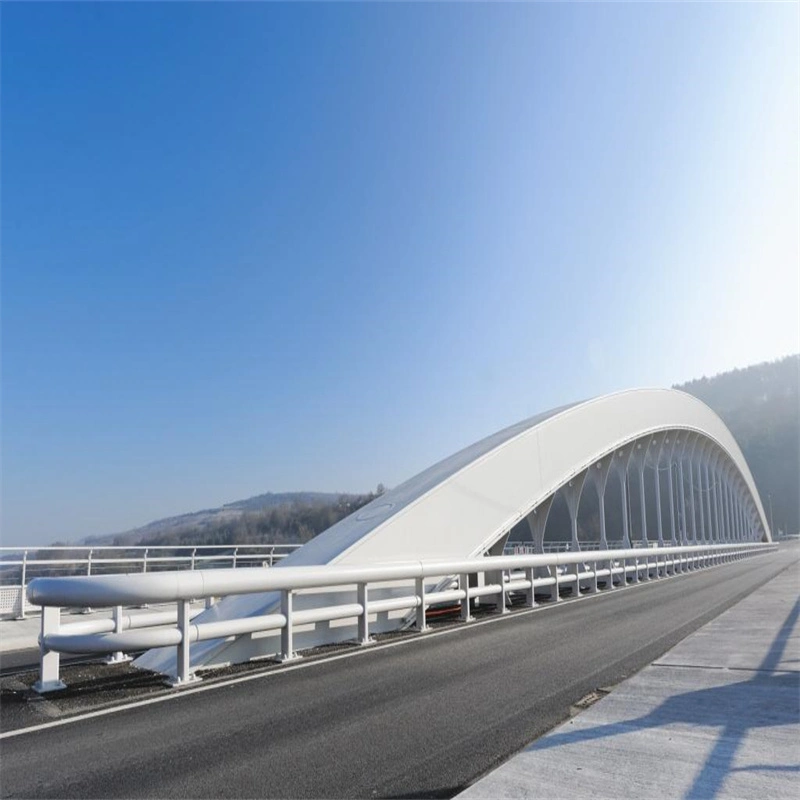 La Chine préfabriqué de personnalisation de l'ingénierie professionnelle rambarde structure solide en acier Fram la construction de ponts