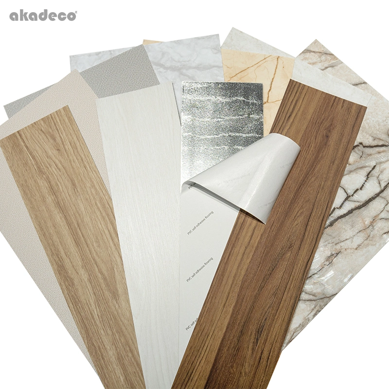 Akadeco New Arrival Wall Tile Durable Marble Pattern Wall Sticker