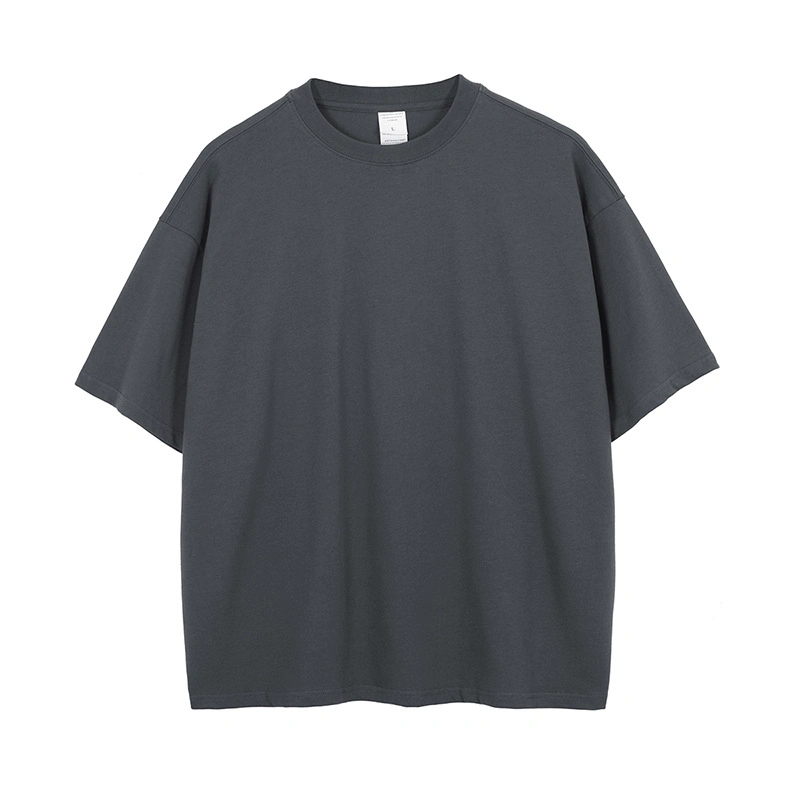 Camiseta de algodón unisex liso sin texto Custom para hombre Fashion Top ANIME Camisetas