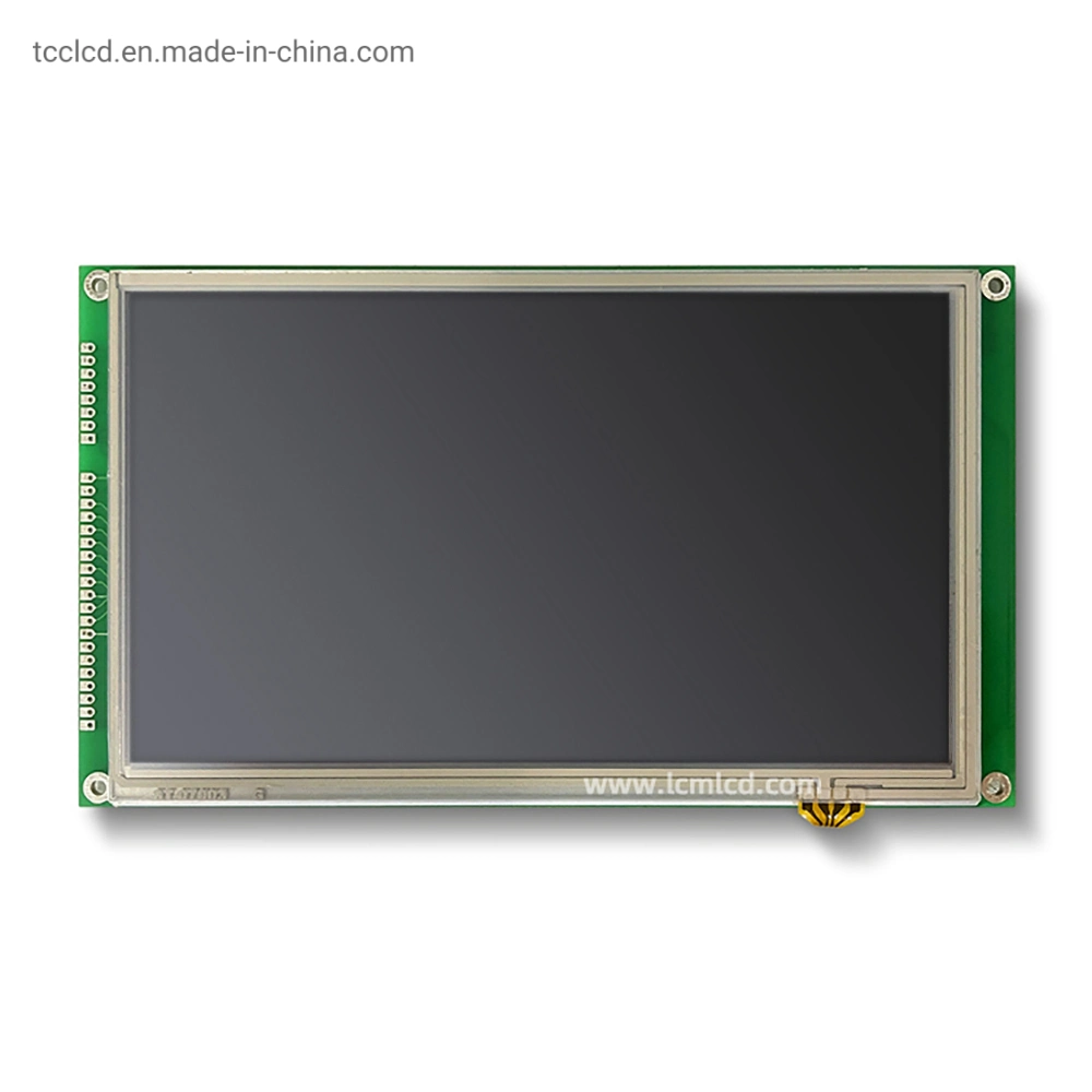 Ecran LCD couleur 7 pouces 800X480 56K SPI/I2C/6800/8080 TFT avec Écran tactile résistif