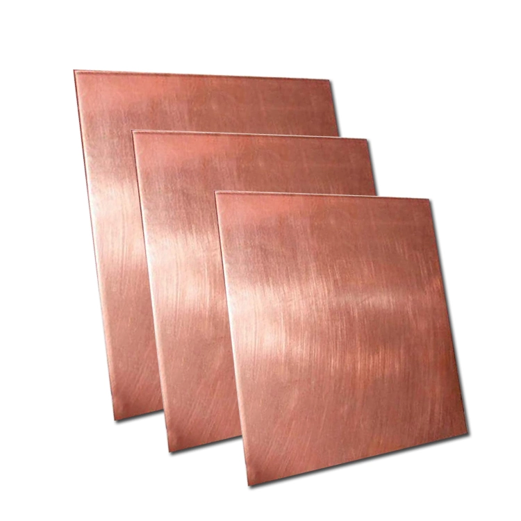 Tu1 C10200 Copper Plate/Sheet Thickness 0.3mm-100mm Anodizing Surface ASTM B121 High Purity 99.9 JIS Standard Copper Cathode Sheet