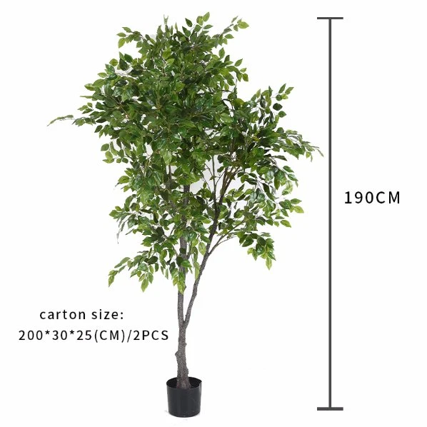 Small Tree Potted Plants Artificial Banyan Plants Tree