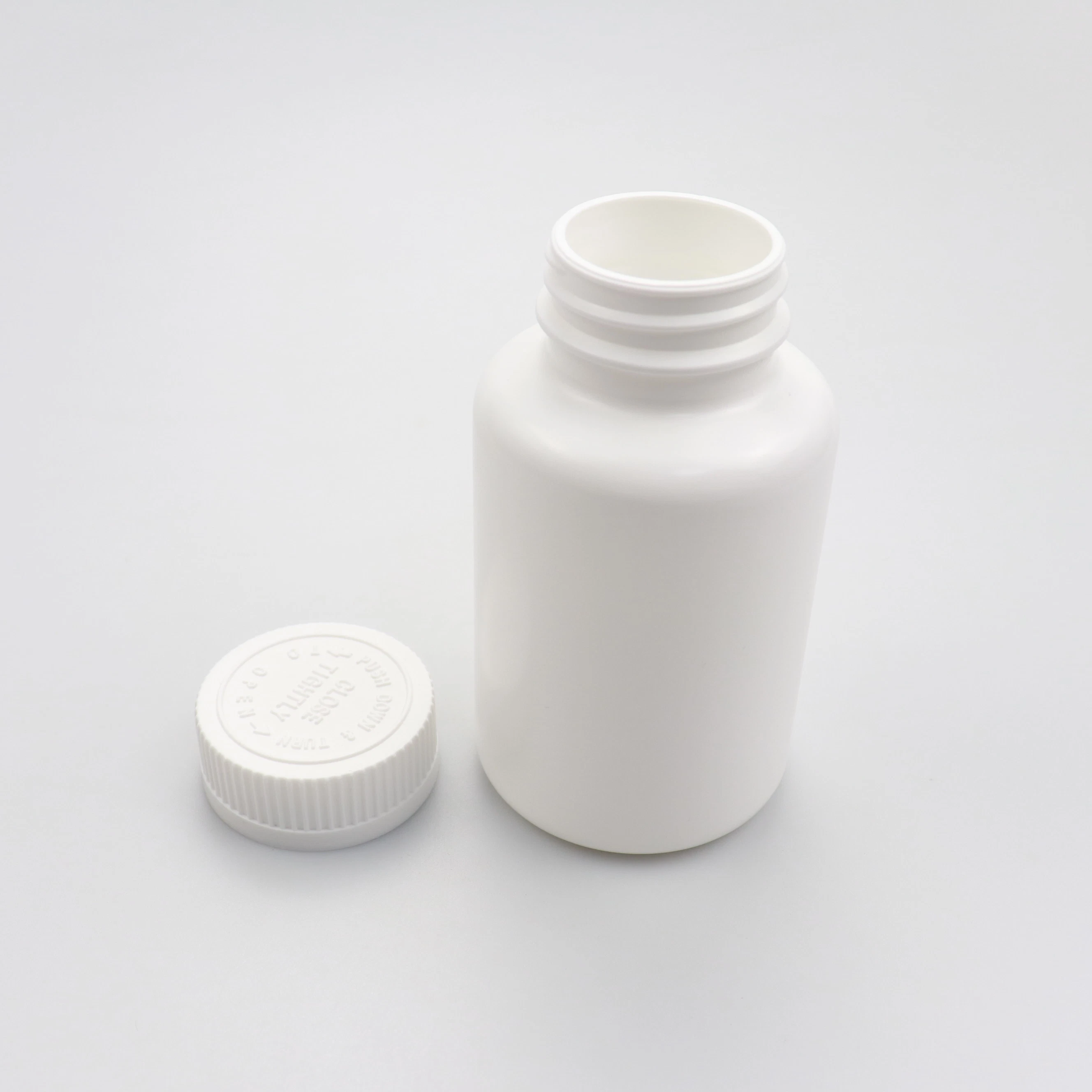 Best Selling Child Resistant 45ml 60ml 80ml 100ml 120ml 150ml 175ml 200ml Custom Colorful White HDPE Plastic Pill Container Blowing Plastic Bottle