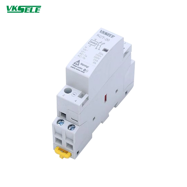 Kct-20z 2 Pole 20A DC 10-30V Household Modular Contactor