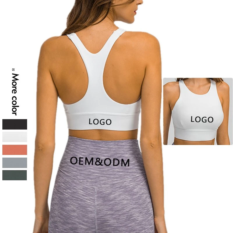 Женская одежда для фитнеса-йоги Sportswear из коллекции высокого качества Xsunwing Спортивное бра с компрессионным бюстгальтером