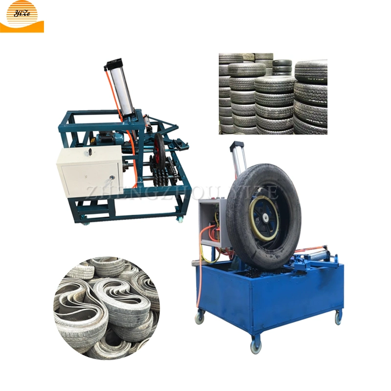 Side Wall Waste Strip Tyre Cutter Rubber Tire Bead Cutting Machine