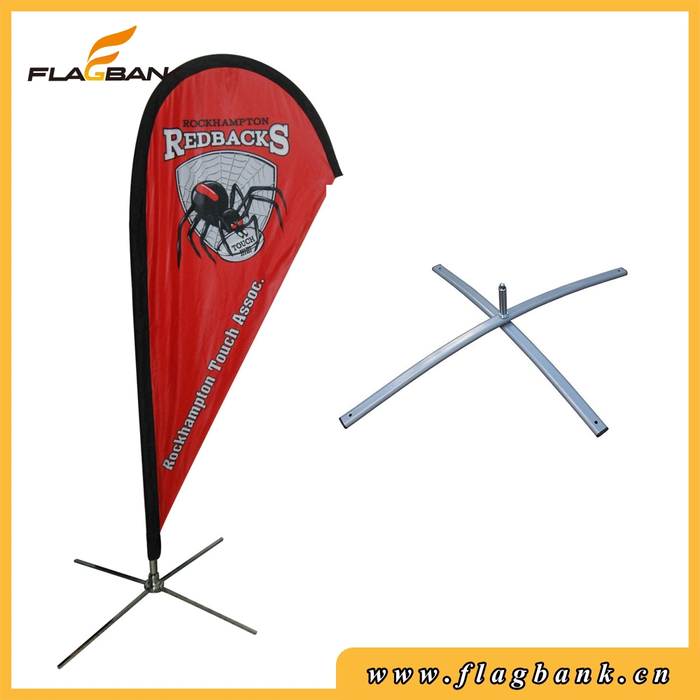 2.8m Tradeshow Fiberglass Digital Printing Flying Flag/Teardrop Flag