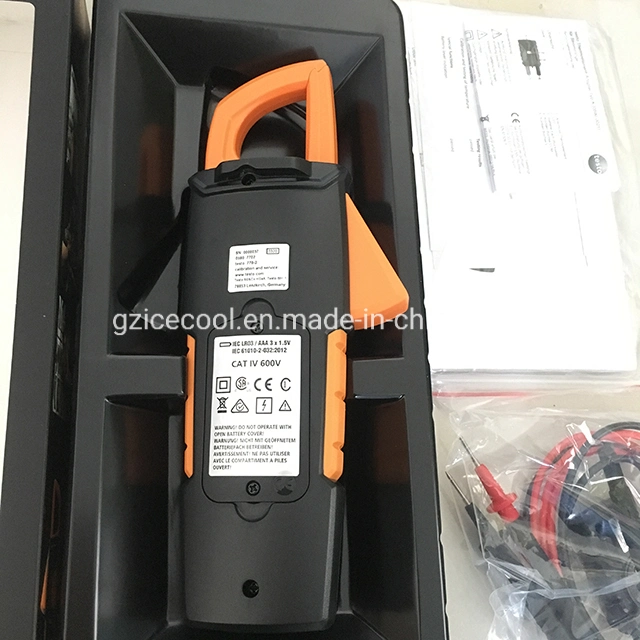 Testo 770-2 Auto AC/DC Digital Clamp Meter No. 0590 7702 with Temperature Adapter