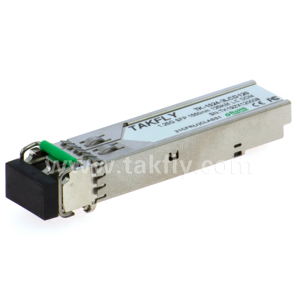 1,25G Optischer Transceiver SM Single/Dual Fiber 20/40/80/120km CWDM/DWDM 1310nm SFP Modul