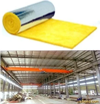 Steel Structure Building Metal Roofing System Insulation Roofing Materials