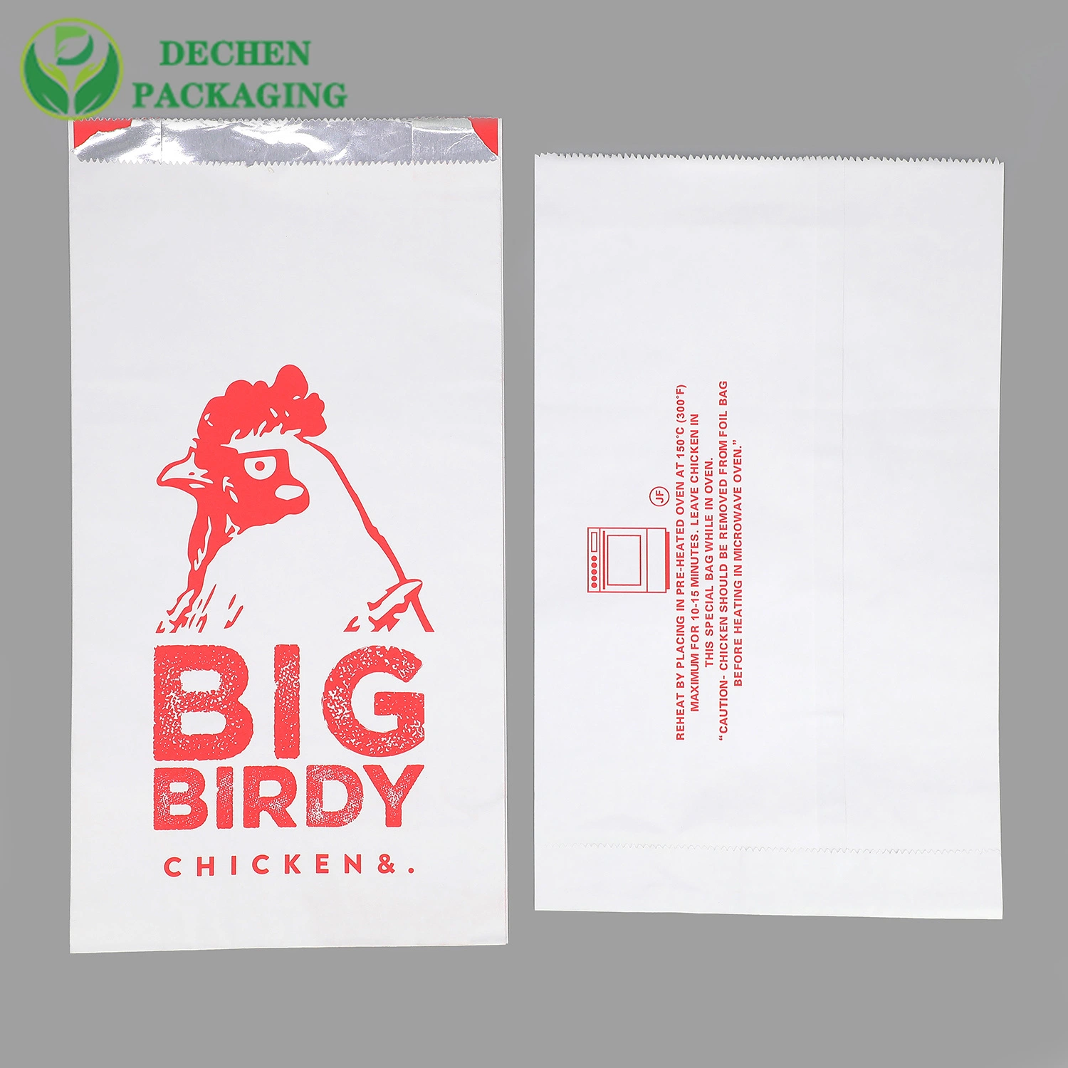 Rotisserie Bags Factory Manufacturer Food Takeaway Paper Printed Sandwich Bags