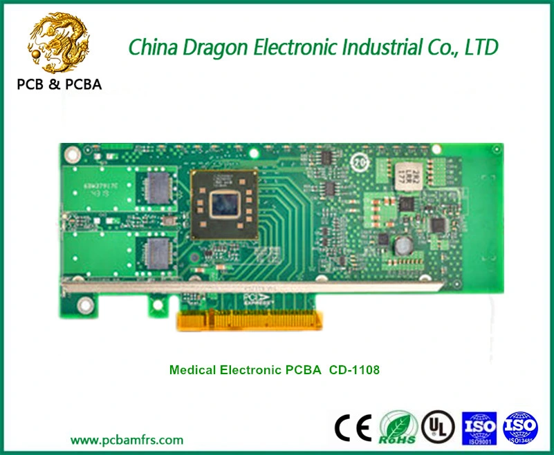 Custom 1-20 Layers 94V0 RoHS Printed Circuit Board PCBA Assembly Medical Motherboard
