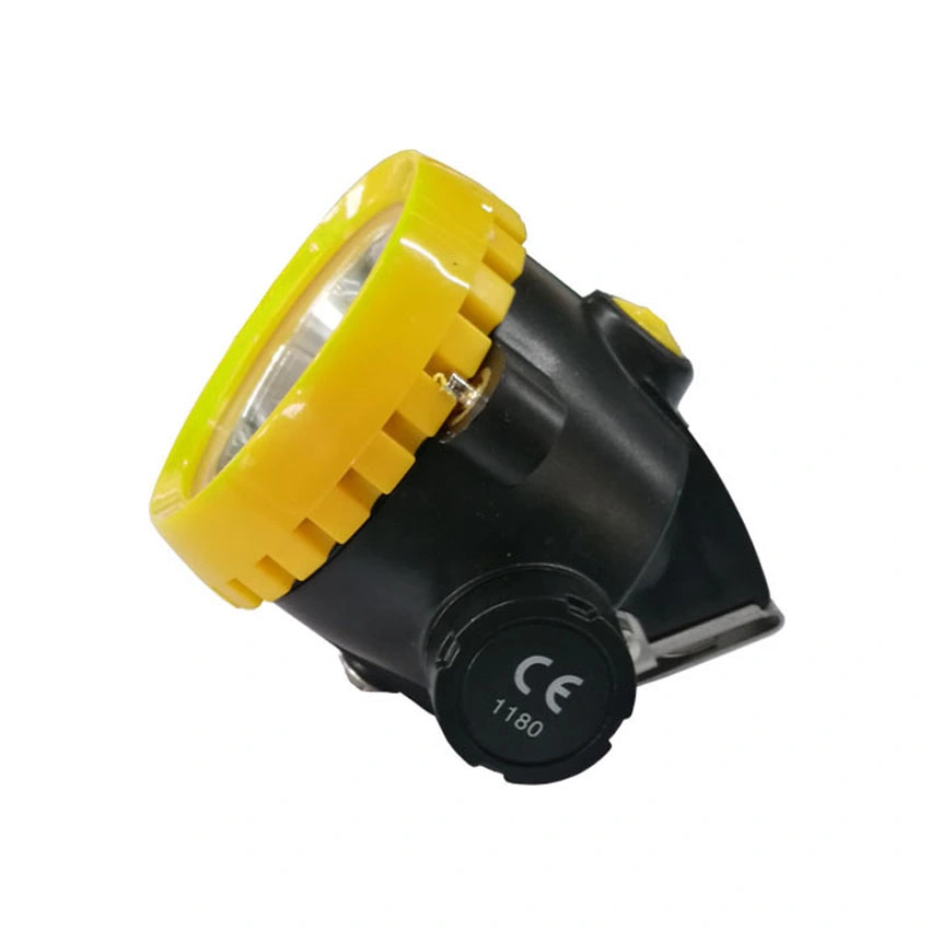 Kl1.2ex Lampe de mineur sans fil rechargeable à LED pour l'éclairage de casque dans les mines de charbon souterraines.