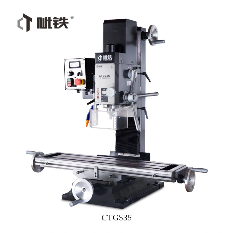 Ctgs35 Mini Drilling and Milling Machine Drilling Equipment Imported SKF Bearings with High Precision CE ISO with Low Price 70mm