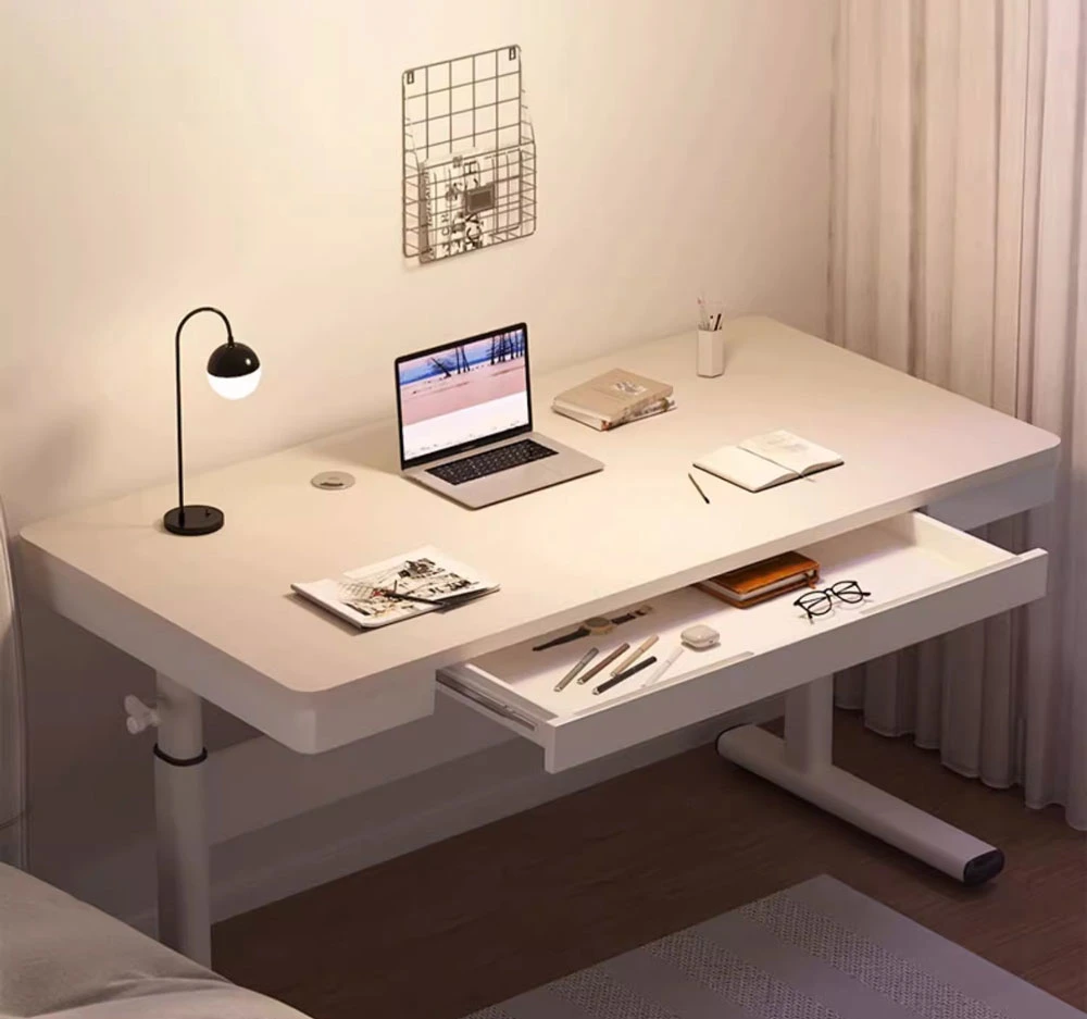 Suporte de mesa moderno de secretária de alta qualidade altura ajustável Study Computer Desk for Home Office (Secretária de computador de estudo para escritório doméstico