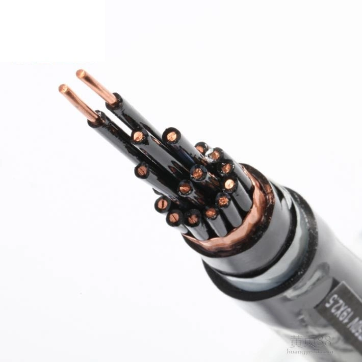 Fil électrique flexible plat isolé en PVC XLPE à conducteur en cuivre multicœur, blindé en acier, 450V 750V, câble d'alimentation de contrôle en caoutchouc LSZH. Fabricants de câbles d'alimentation.