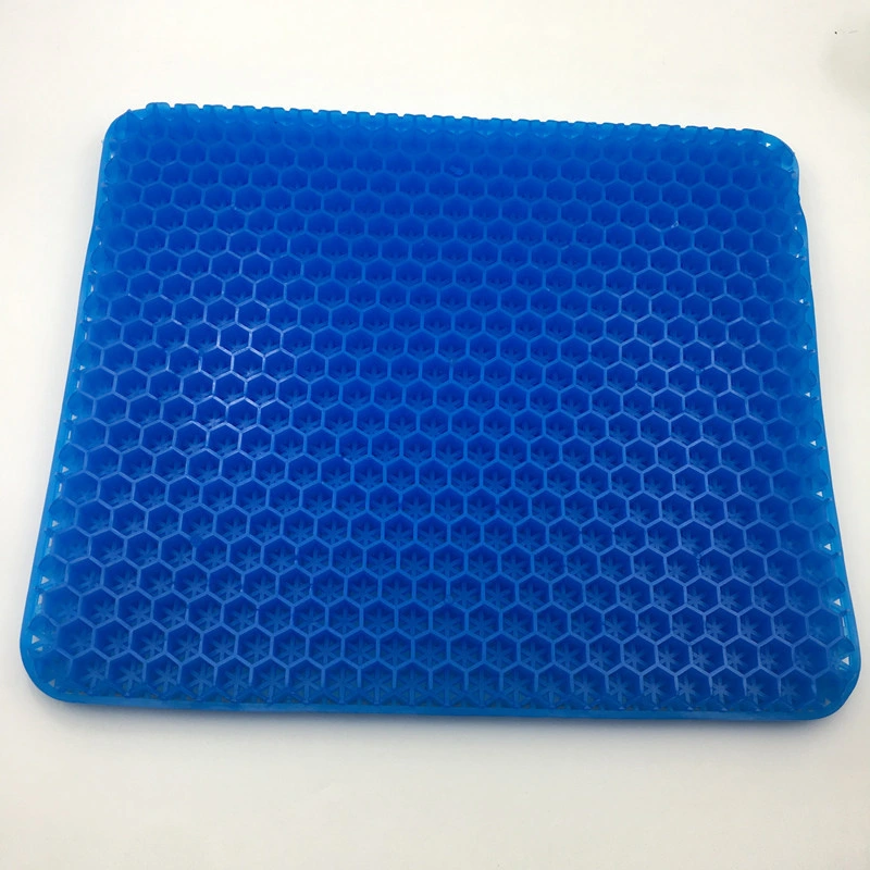 Sac d'œufs en plastique Honeycomb Gel Siège doux Coccygeal vertèbre protéger Coussin de siège d'auto