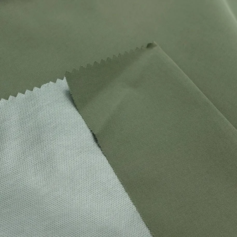 2/2 Twwill Imitation Cotton Pants Fabric 200g Cool Silk Cotton Tecido de blusão com enchimento T400 Cool Silk Cotton