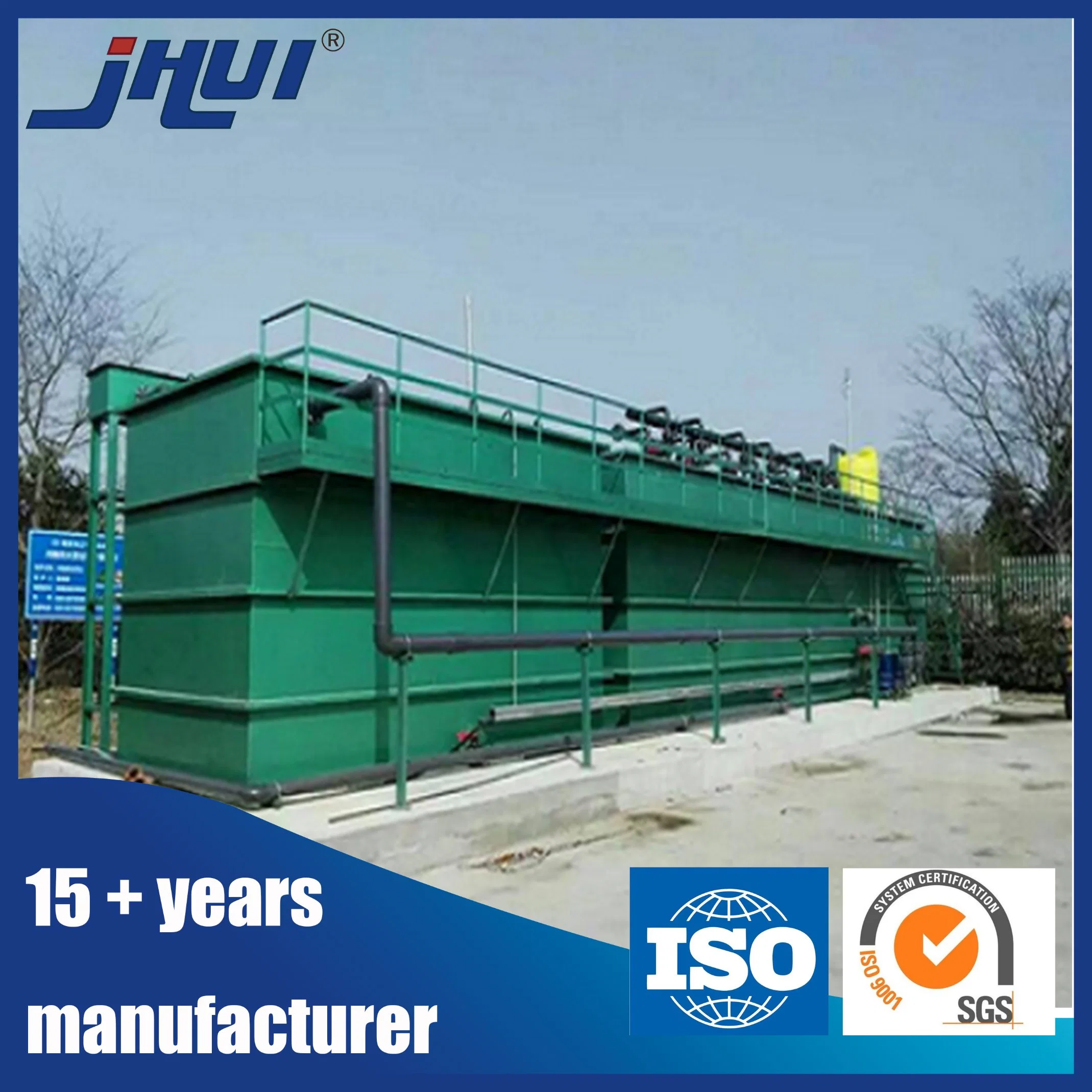 Jhui Brand Integrated Wastewater or Sewage Treatment Plant