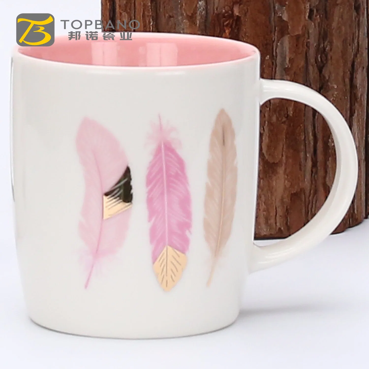 Eco-Friendly Porcelain Ceramic Animal Pet Coffee Office Mug for Promotion Gift Cup