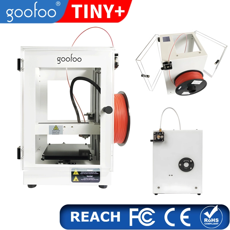 Hot Sale Newest Compact Desktop Fdm 3D Printer of Full Assembly and Removable Magnet Mat to Print with 1.75mm 3D Filament