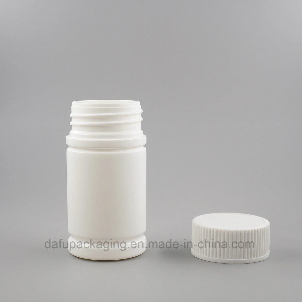 60ml HDPE Plastic Packaging Pill Capsule Tablet Bottle with Cap