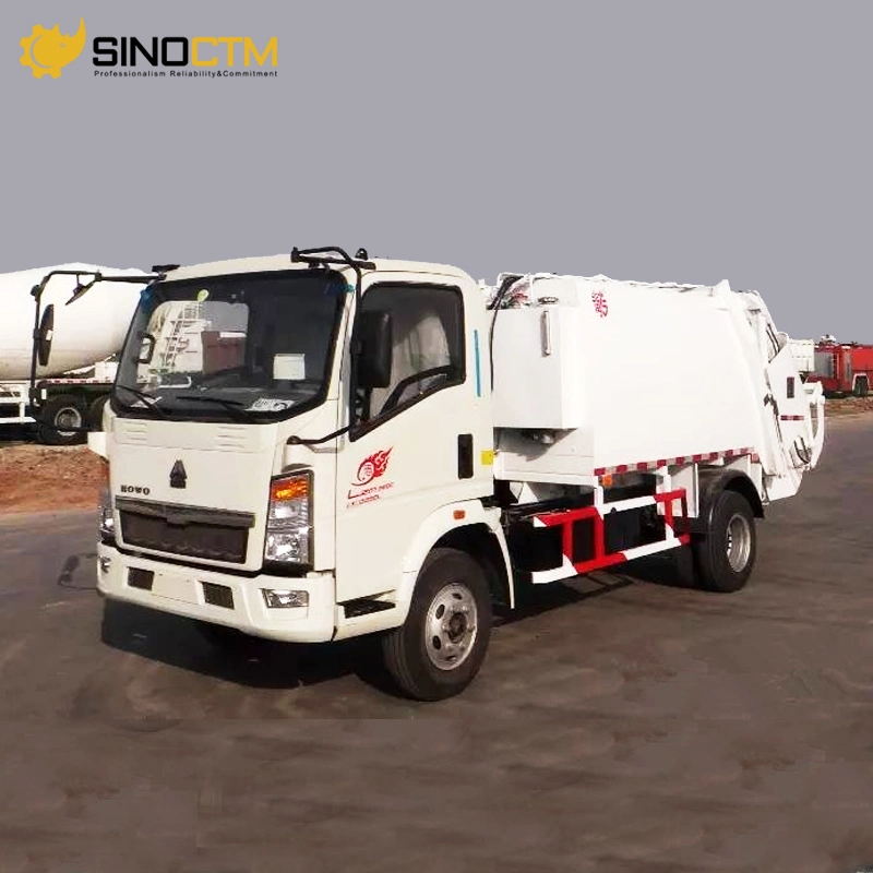 Heavy Duty Truck 15cbm Garbage Compactor Truck Sinotruk HOWO Rhd