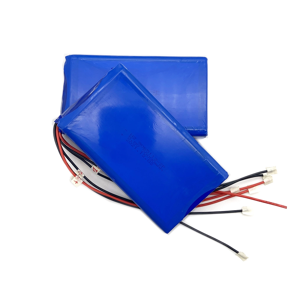 Fabricante 9065113 2p 5V DC 20000mAh Lipo batería recargable de litio Batería para la fuente de alimentación