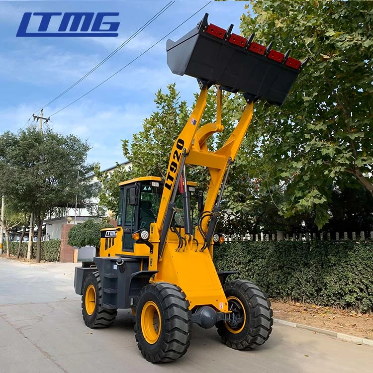 Ltmg Chinese 2ton 1.5ton Wheel Loader with Aire Conditioner Suspension Seat and Cum Engine