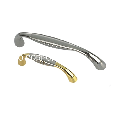 Zinc Alloy 64mm Double Color Furntiure Pull Handle Drawer Handle Cabinet Handle