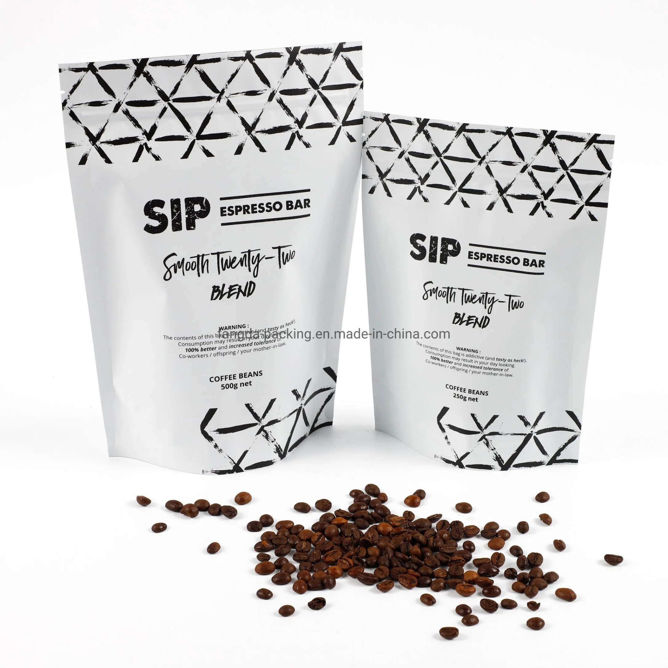 Stand up Protein Powder Packaging Bag