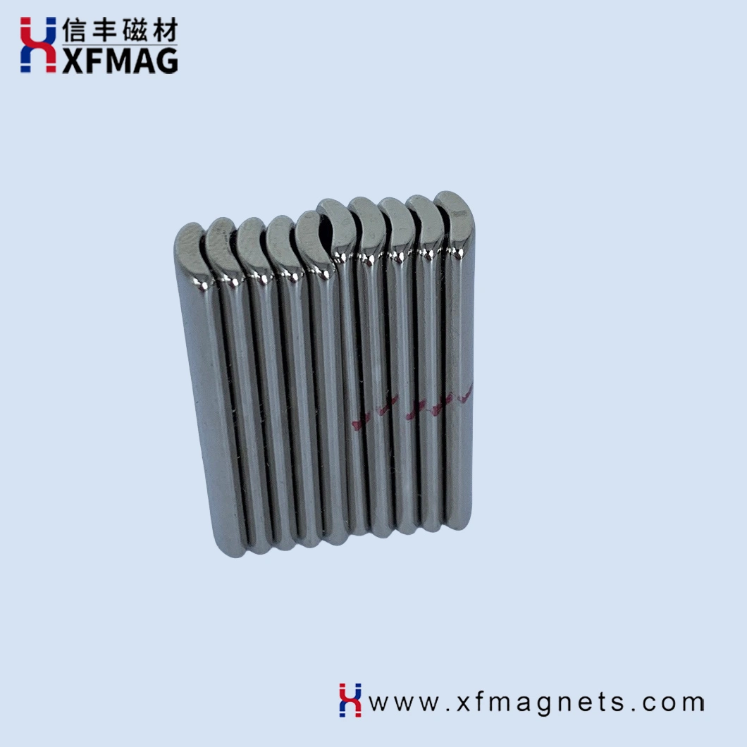 Мощные изогнутые магниты Низкая частота вращения Неодимовые дугомагнитные устройства Неодимий Магнит для генератора