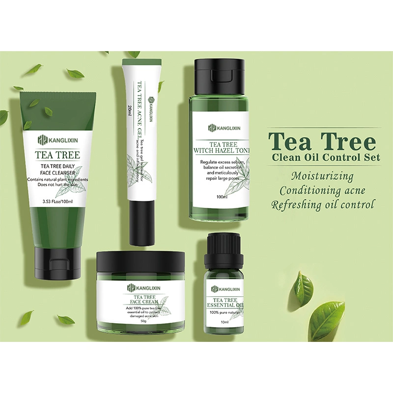 Tea Tree Skin Care Set for Healthy and Balanced Skin