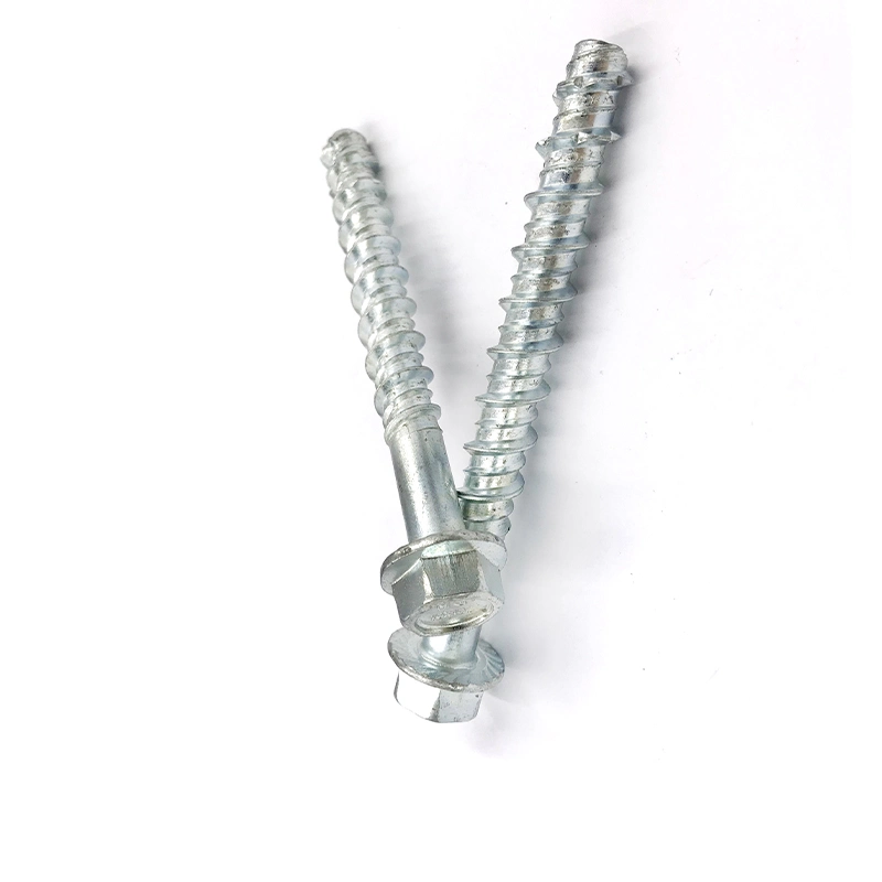 Hex Flange Concrete Thread Self-Cutting Anchor Cement Self-Tapping Screws