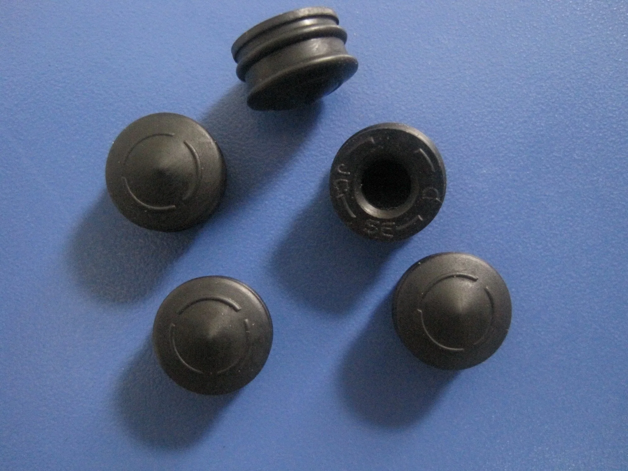 Medical Rubber Stopper with Plastic Cap for The Blood Collection Test Tube
